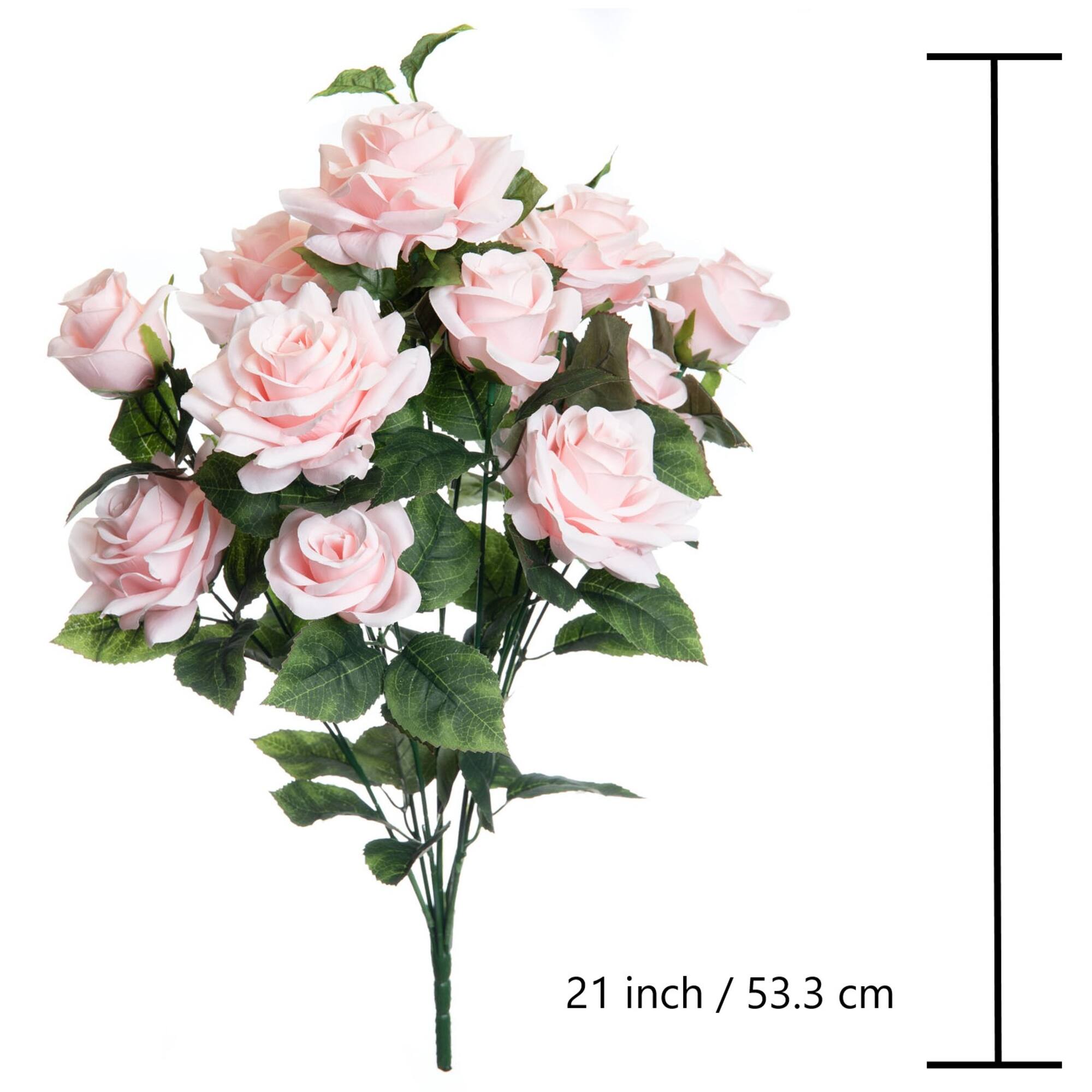 12 Pack: Pink Rose Bush by Ashland®